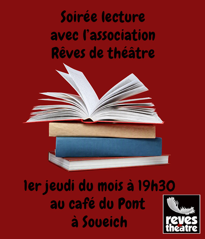 soirée lecture café du pont Soueich